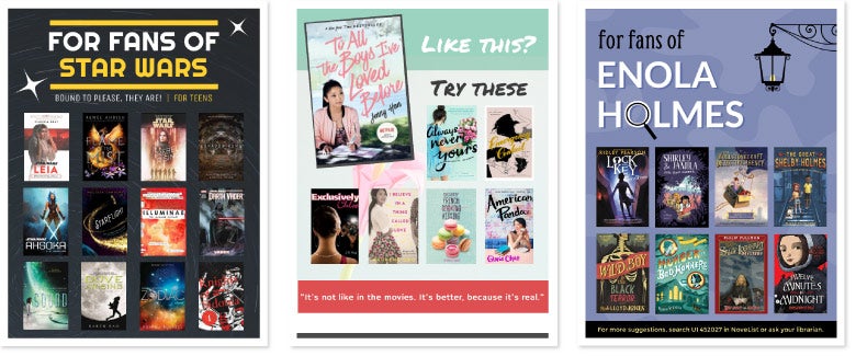 Books and Pop Culture Printables