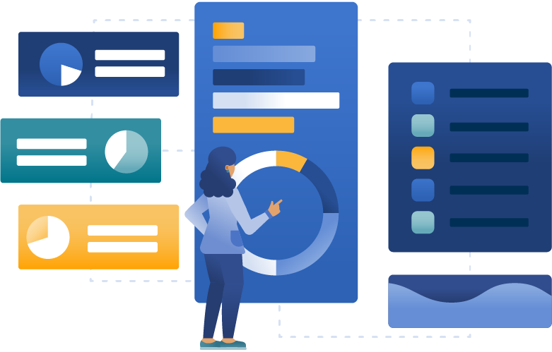 Stacks Story Container One Location Unlimited InformationIllustration     