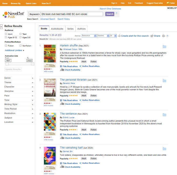 bookclubbestbets genre release image