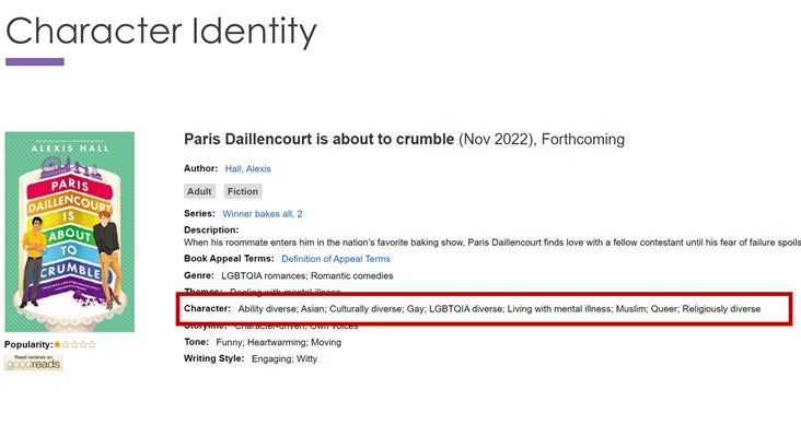 character identity screengrab image