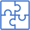 collaboration puzzle icon