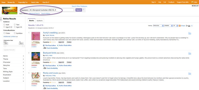diverse anz example search