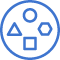 diversity inclusion shapes icon