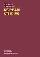 european journal of korean studies cover image