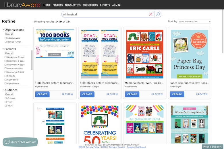 finding the perfect template in libraryaware whimsical blog image