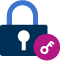  flipster authentication lock key icon 