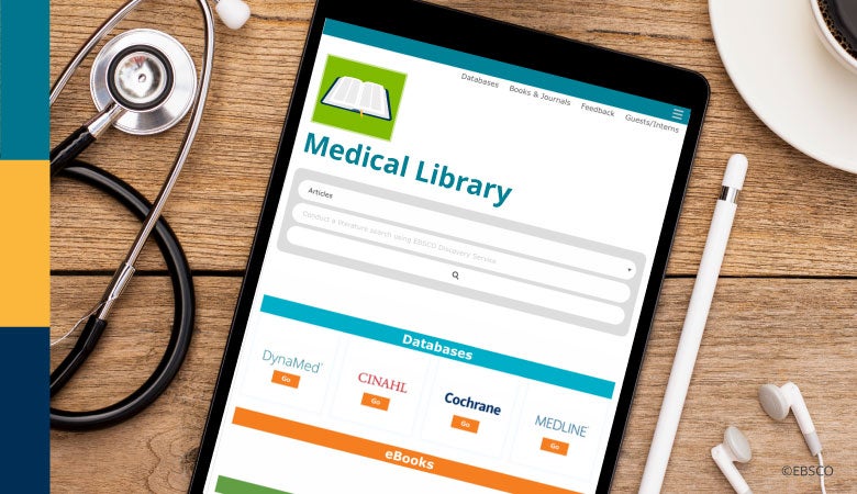 medical library website tips blog image    