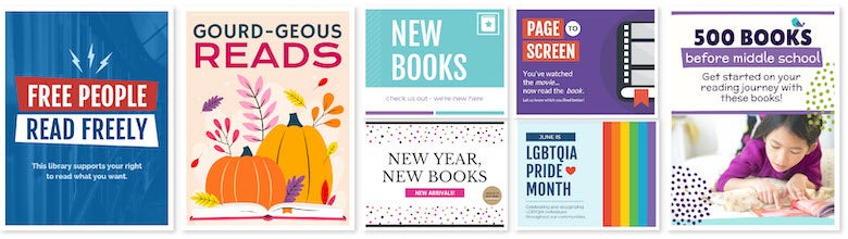 odaa book displays widget image    
