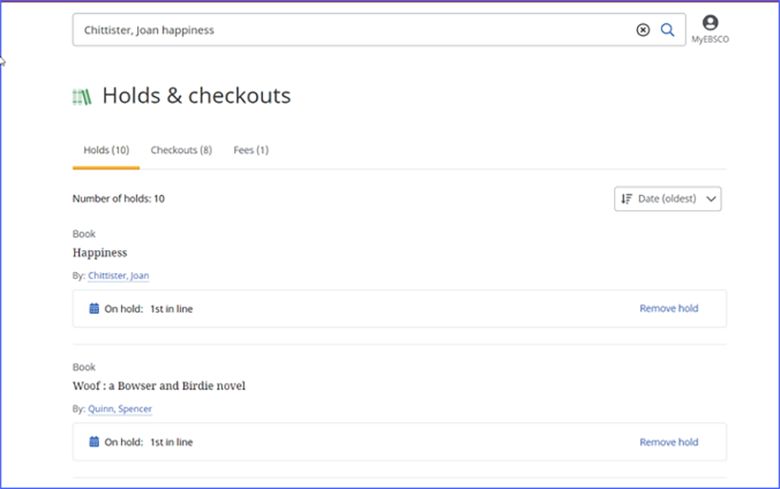 open athens holds and checkouts blog image
