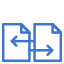 paper matching icon mblue