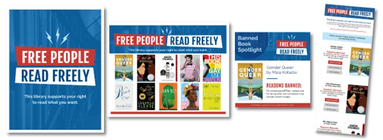 read freely collage image