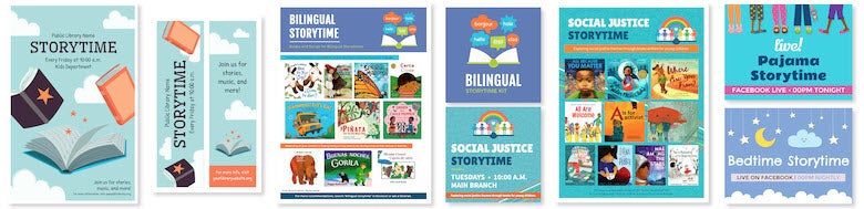 storytime collage image