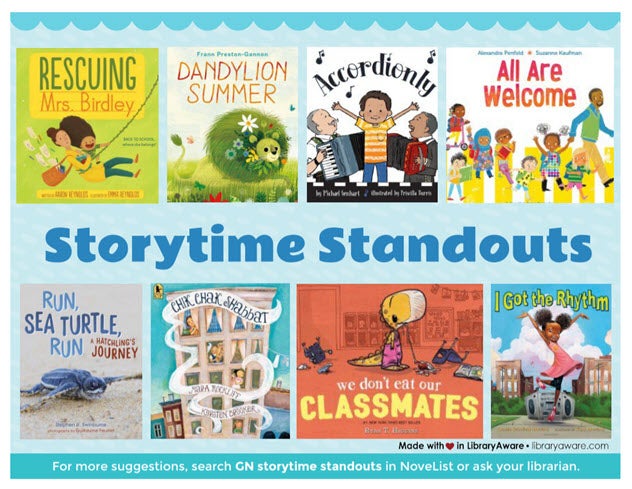 storytime standouts flyer image
