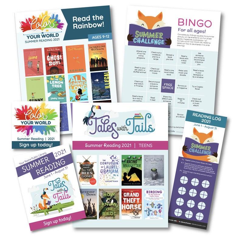 summer reading templates image