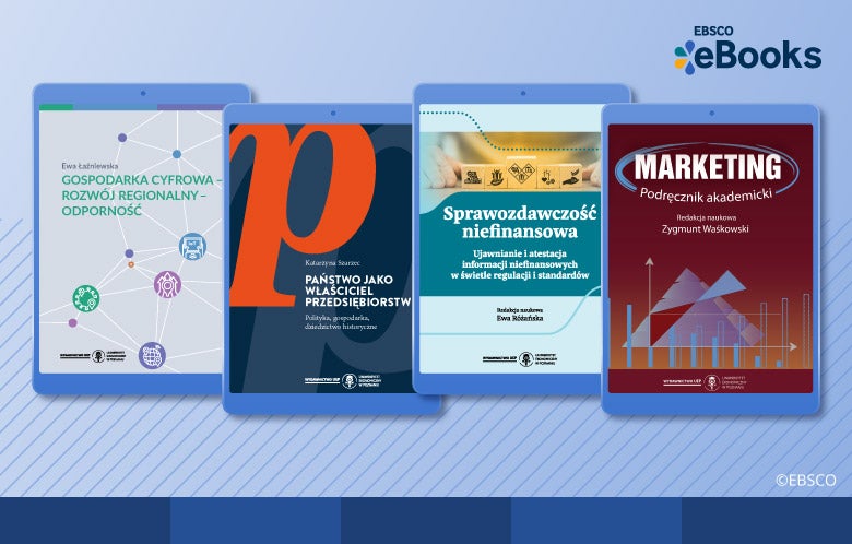 wydawnictwo uniwersytetu ekonomi ebooks publisher blog image