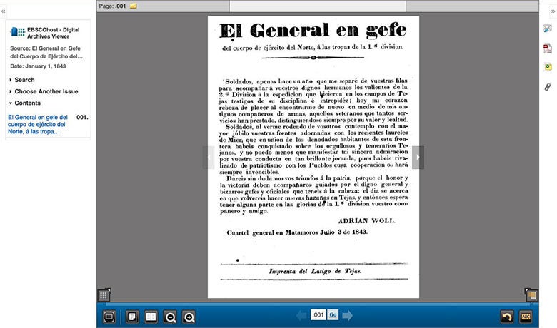 Arte Publico Hispanic Historical Collection Series 1 Ebsco Arte Publico Hispanic Historical Collection Series 1 Ebsco