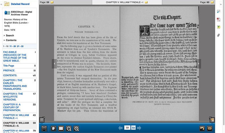 History of the English Bible, 1878