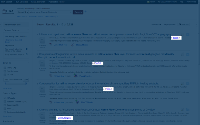 Search Ebsco