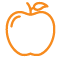 An apple to represent the theme of educating.